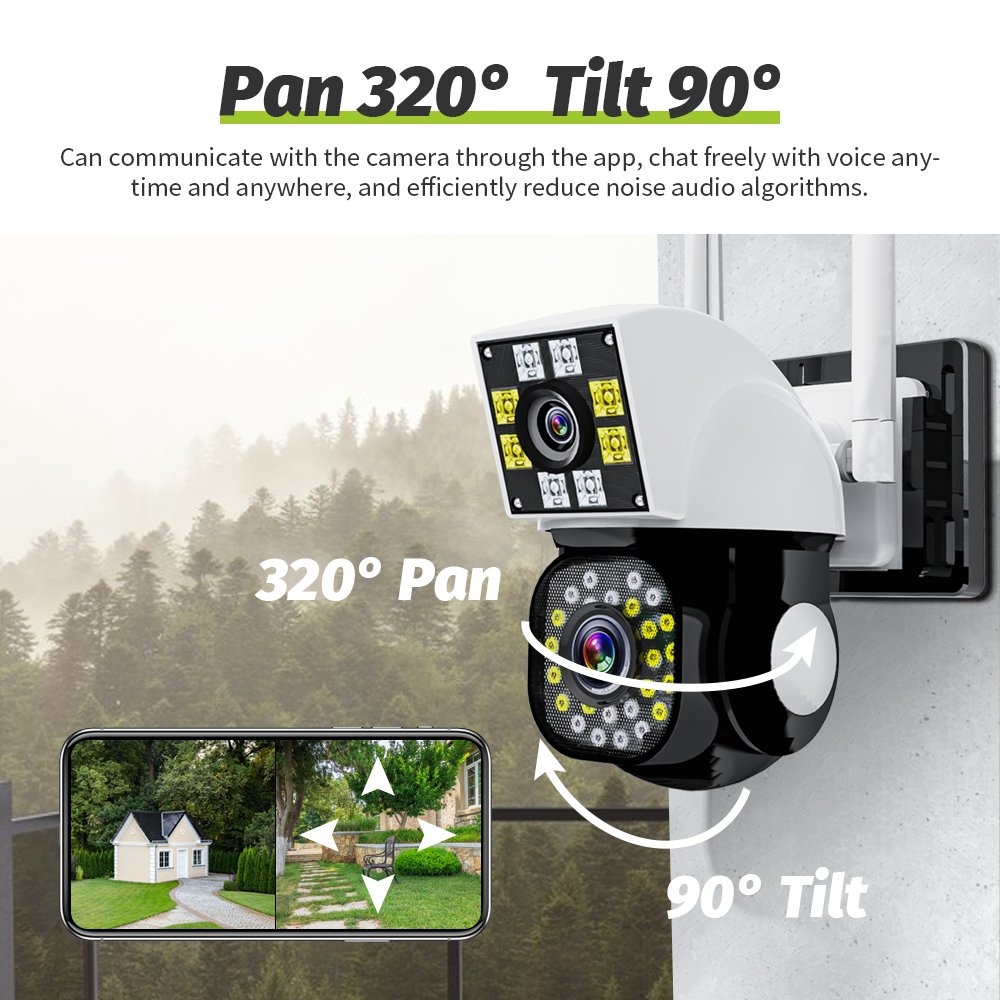 Factory direct sell US & EU IN STOCK HD 4MP WIFI/4G IP PTZ network camera