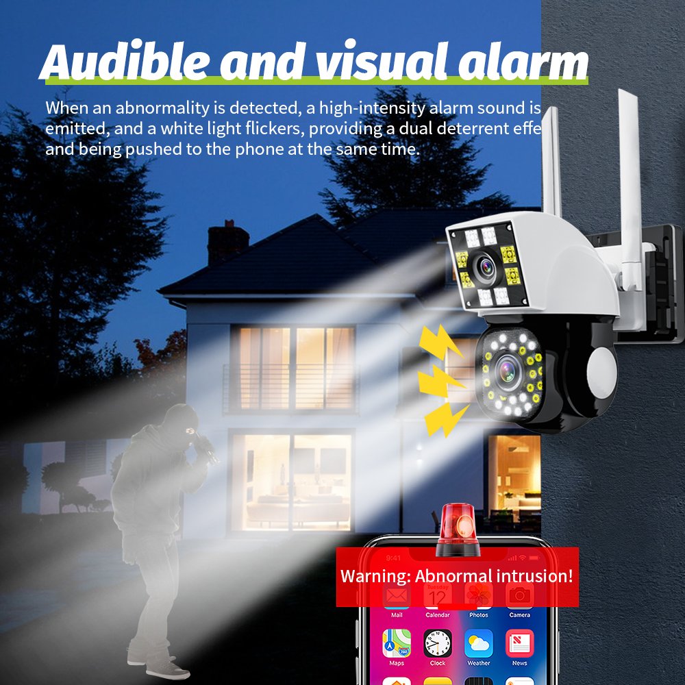 Factory direct sell US & EU IN STOCK HD 4MP WIFI/4G IP PTZ network camera