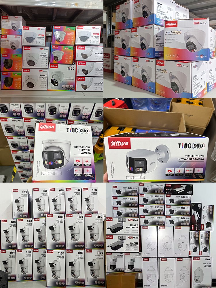 Original Dahua 4mp 8MP IR Vari focal IP67 Face Detection IVS Eyeball WizMind Network Camera IPC-HDW5842T-ZE IPC-HDW5442T-ZE-S2