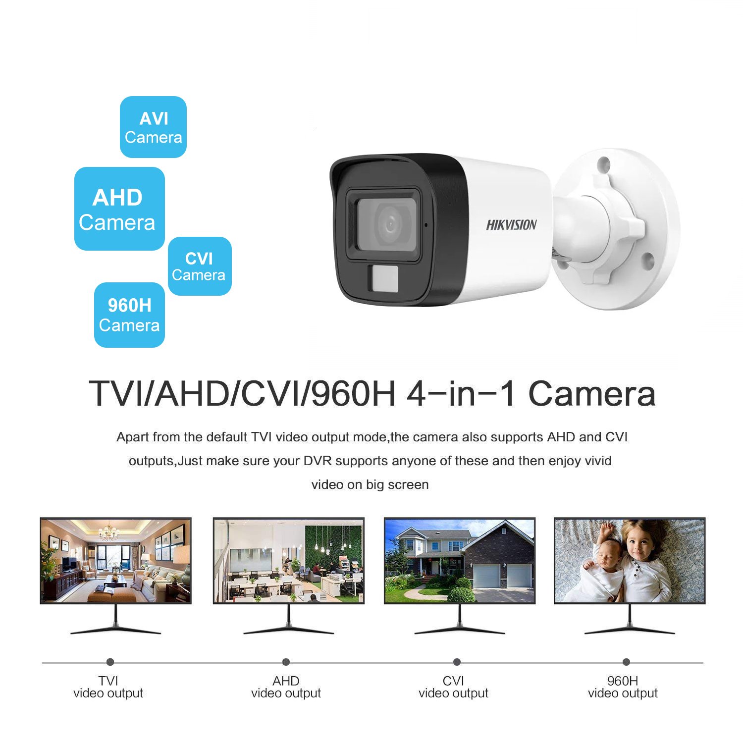 Hik OEM 5mp Security Camera System CCTV Kit 16Channel dvr Motion Detection built-in mic cctv camera system