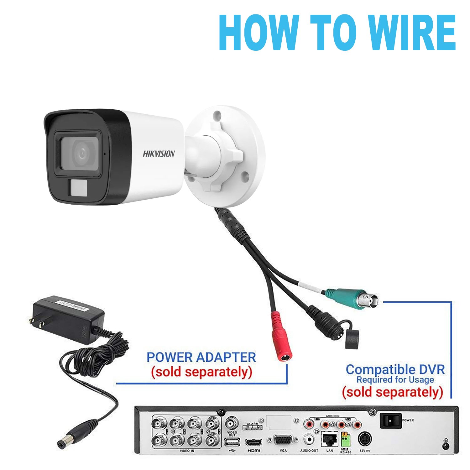 Hik OEM 5mp Security Camera System CCTV Kit 16Channel dvr Motion Detection built-in mic cctv camera system