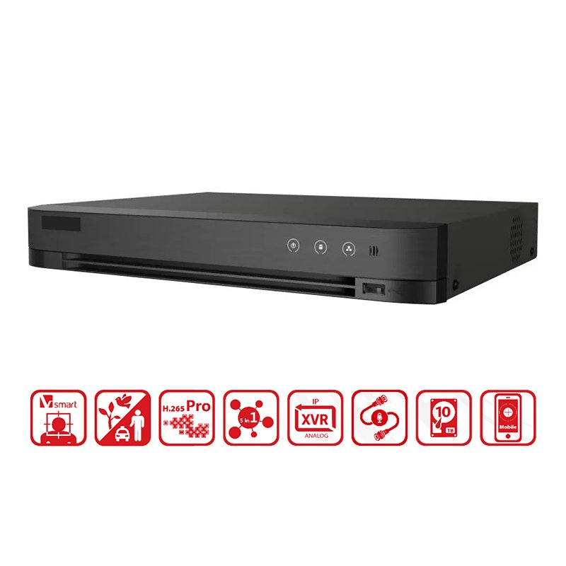 Hik OEM 5mp Security Camera System CCTV Kit 16Channel dvr Motion Detection built-in mic cctv camera system