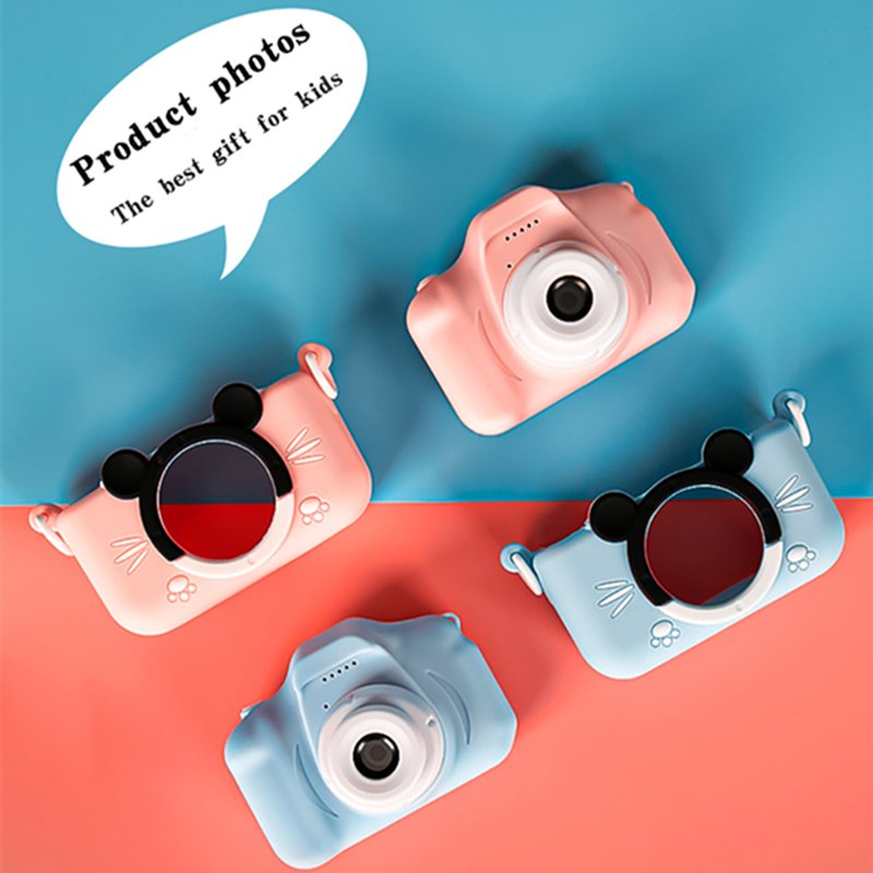 OEM ODM Children's Fun Camera toys Dual Lens selfie Digital Camera Birthday Gift HD 1080p Video Mini Kids Camera
