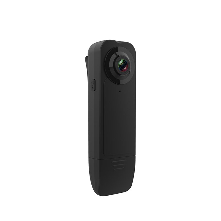 Mini Camera with Pocket Clip Support TF Card 6 Hours Video Recording Night Vision Snapshot Portable Security Camera
