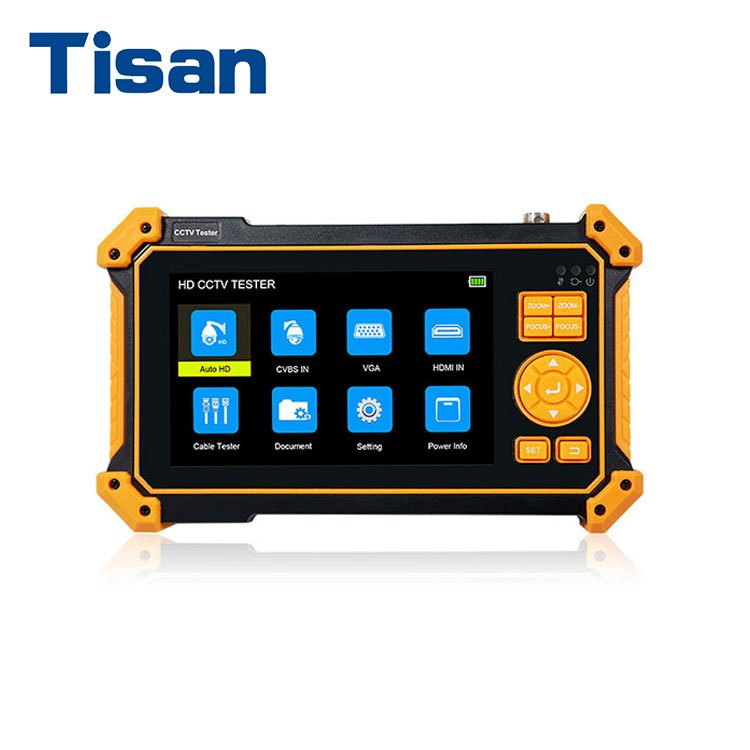 5 inch Analog 8MP 4K CCTV Tester TFT-LCD Screen AHD TVI CVI input VGA Camera test monitor HD Security Analog Camera Tester