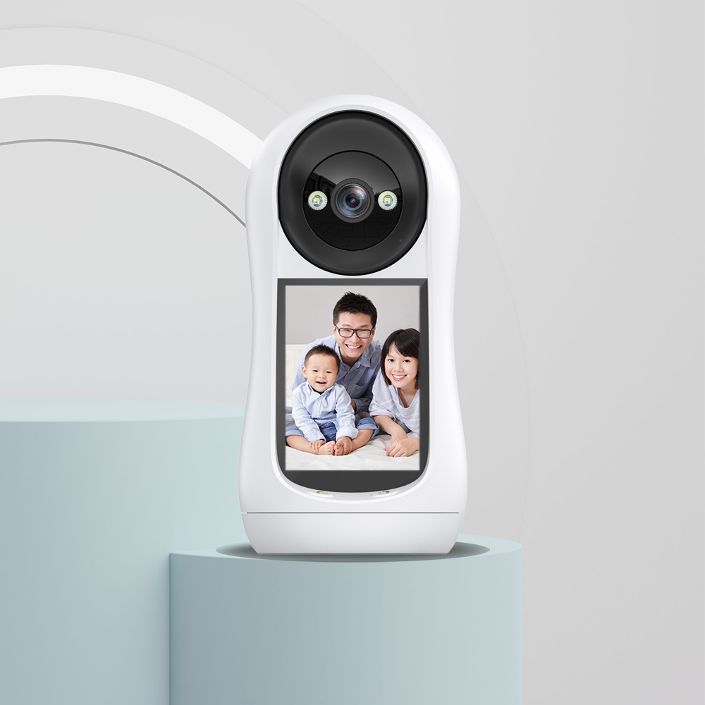 ICSEE 2MP Smart Cloud IP Indoor Camera Home Use Video Visualization CMOS Sensor Built-in Mic SD Two-Way Audio PTZ WiFi