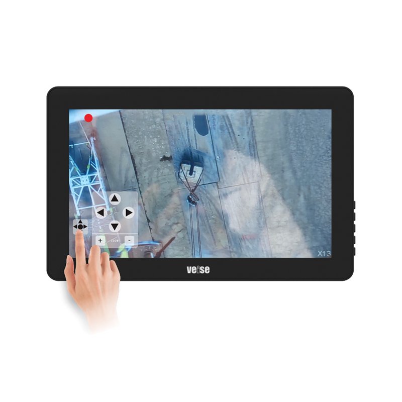 Tower Crane 30x Zoom Wireless Camera 10.1 Inch Monitoring Construction Crane Engineering Vehicle Work Safety Monitoring