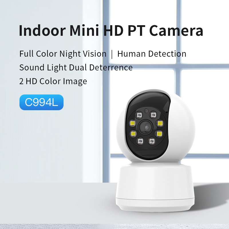 O-KAM PRO APP 360 Degree Auto Tracking HD 2MP Security Human Detection Mini Camera CCTV Network IP Camera