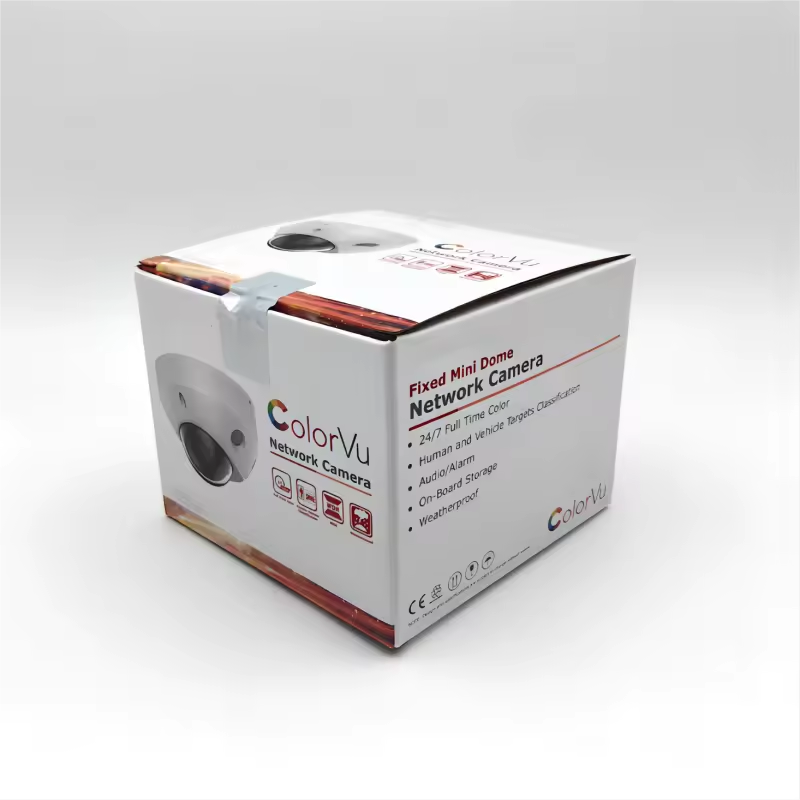 Hik-vision 4 MP ColorVu Fixed Mini Dome Network Camera DS-2CD2547G2-LS