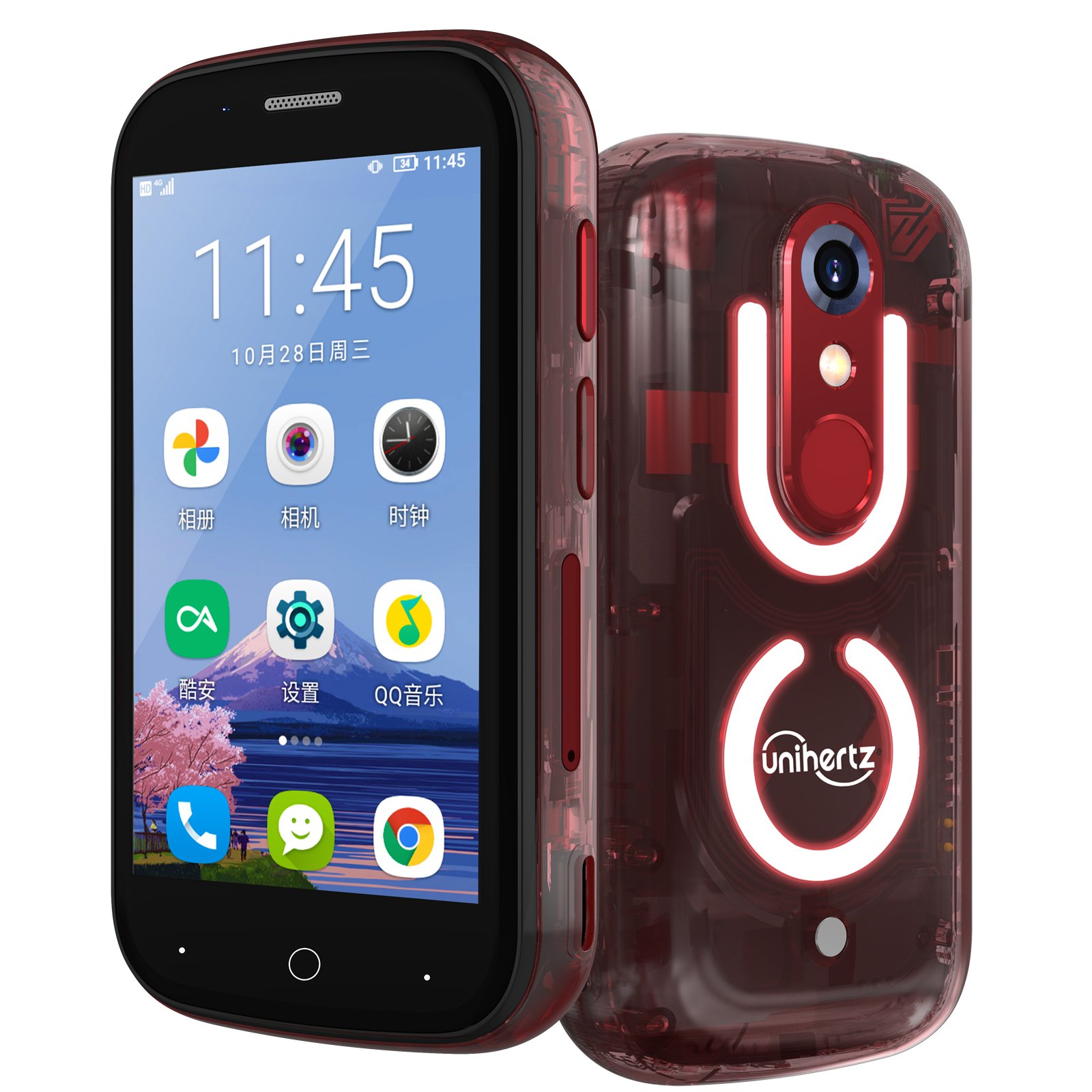 Unihertz Jelly Star Mobile 3 Inch Mini Smartphone Android 13 8+256GB 2000mAh G99 Octa Core Global Version Unlocked Cellphone