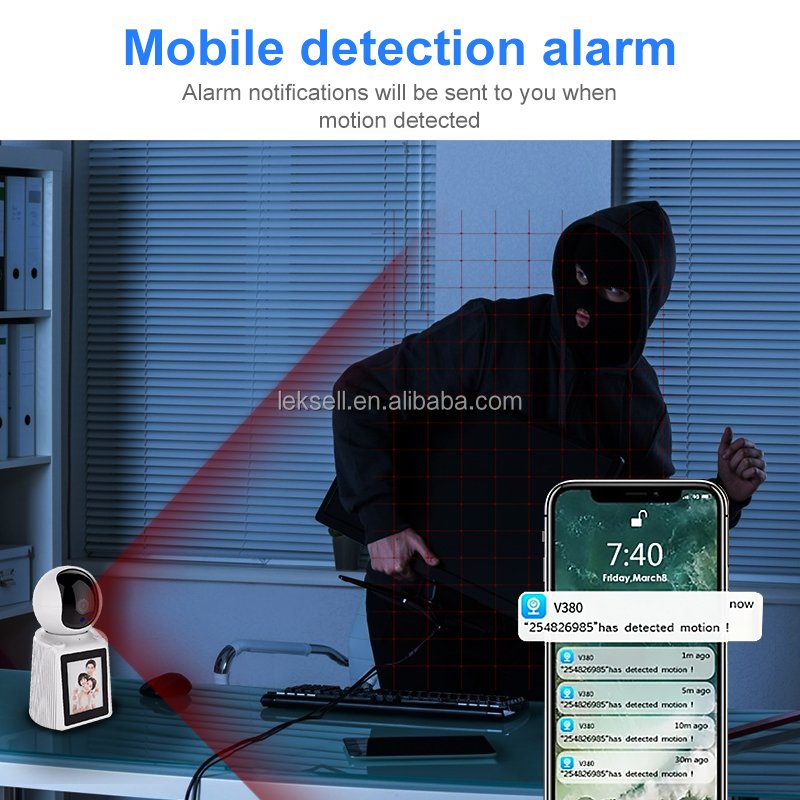 Home Smart WiFi Camera HD Wireless Home Security Camera with Screen Video Baby Camera Monitoring Wireless
