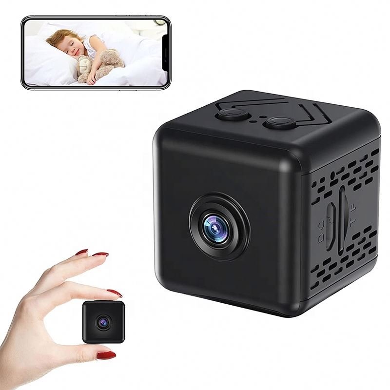 QZT 1080p HD Wireless Cubic Camera Night Vision Small Video Recorder Surveillance Mini Camera