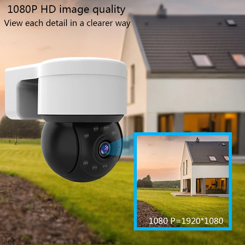 5.0MP Tuya Smart APP PTZ Camera AI Human Detect Outdoor Waterproof Wireless Security Camera IP Camera