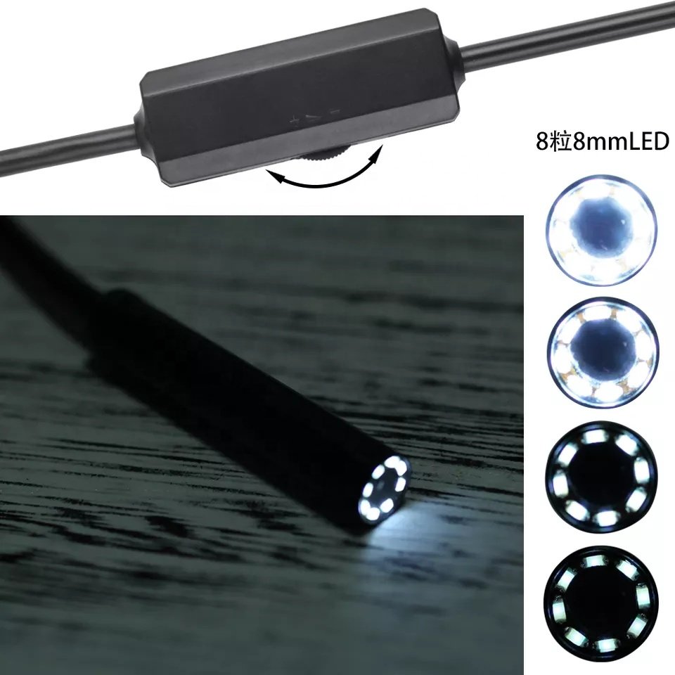 3 in 1 F160 USB Borescope Camera 8mm 720P Wifi Endoscope Camera 30fps Portable ent Endoscope Camera
