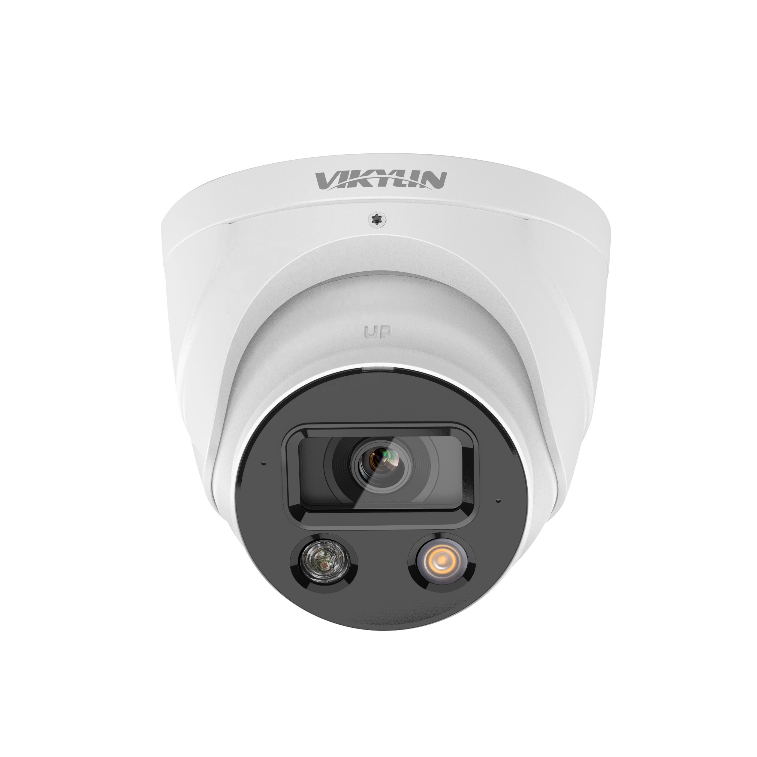 Vikylin 5MP 8MP TIOC 2.0 built-in Mic and speaker full color & ir Sound and light alarm F 1.0 Colorvu camera