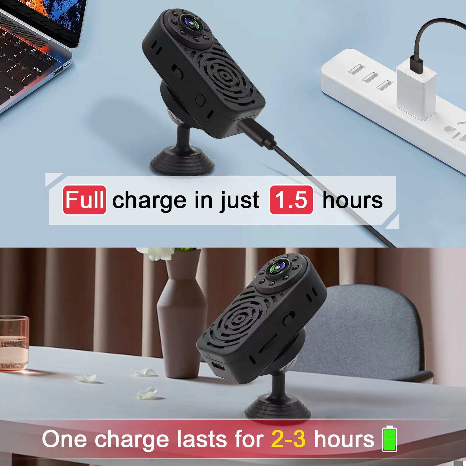 Mini HD 1080P WiFi Camera Pocket mini Camera Remote Monitor Video Wireless IR Night Vision Home Security camera