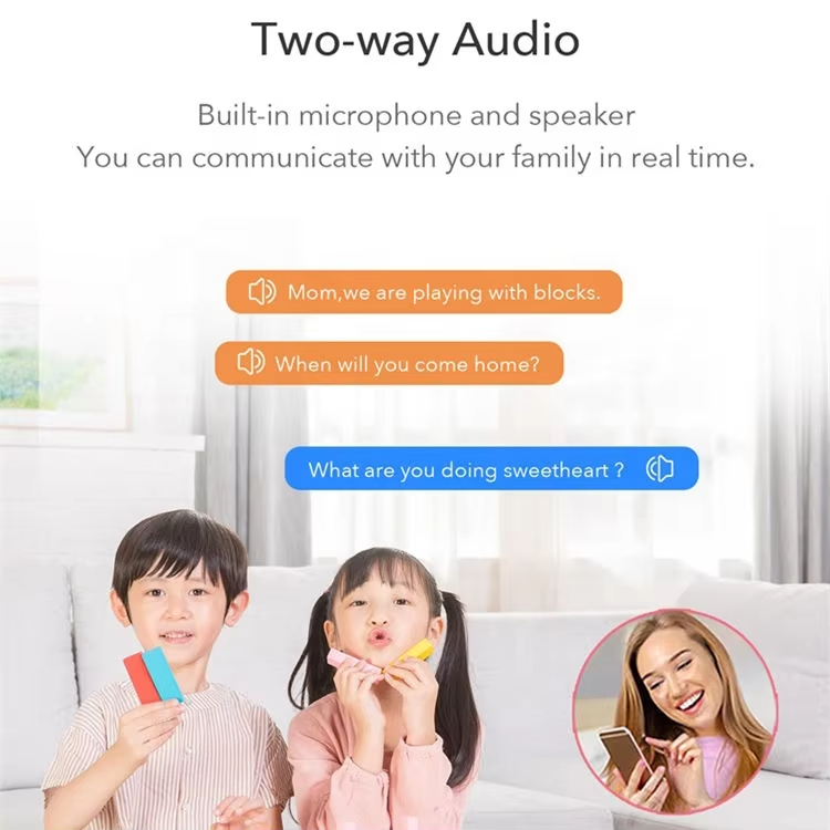 5MP 4K UHD POE Security IP Dome Camera with Built-in Mic Light Audio Alarm Night Vision for Indoor Use 1-Year Warranty