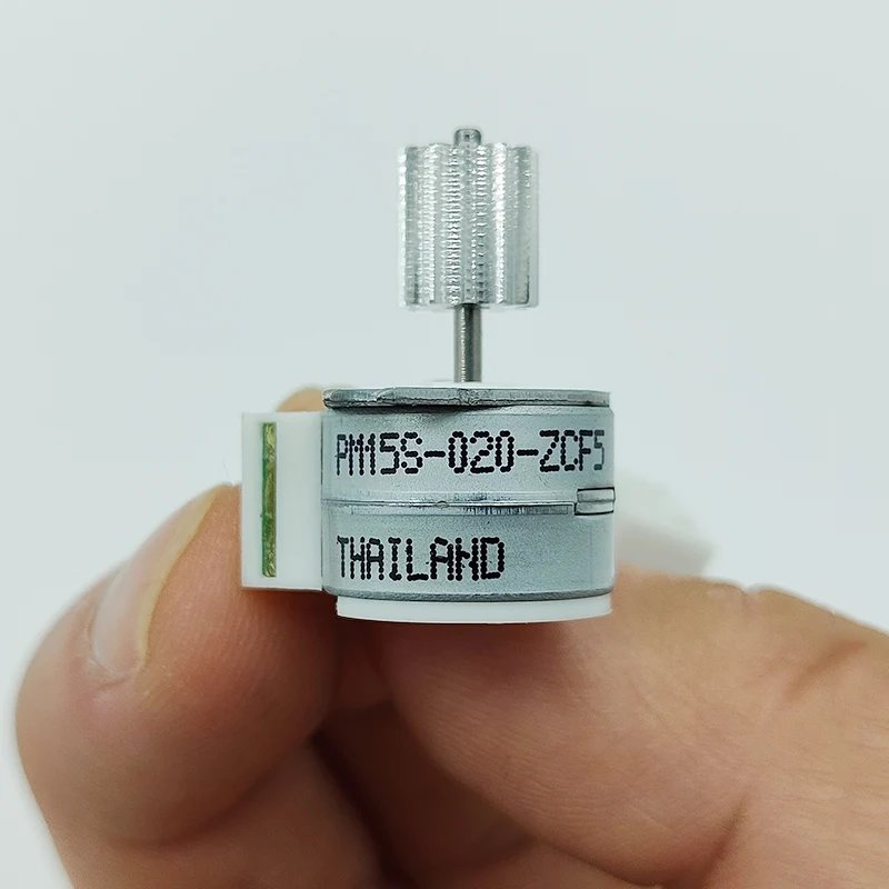 Minebea PM15S Mini Stepper Motor 2 Phase 4 Wire Micro Stepping Motor 12 teeth Aluminum Gear DIY Camera