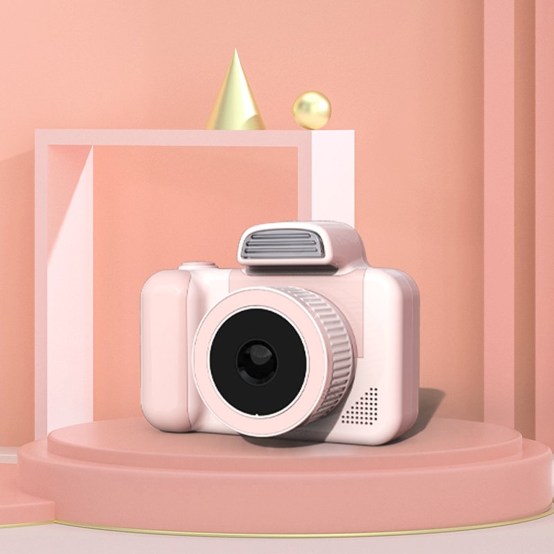 Kids Fun Video Toy 2.0 Inch HD Screen Pink Mini Digital Camera For Children Xmas Gifts