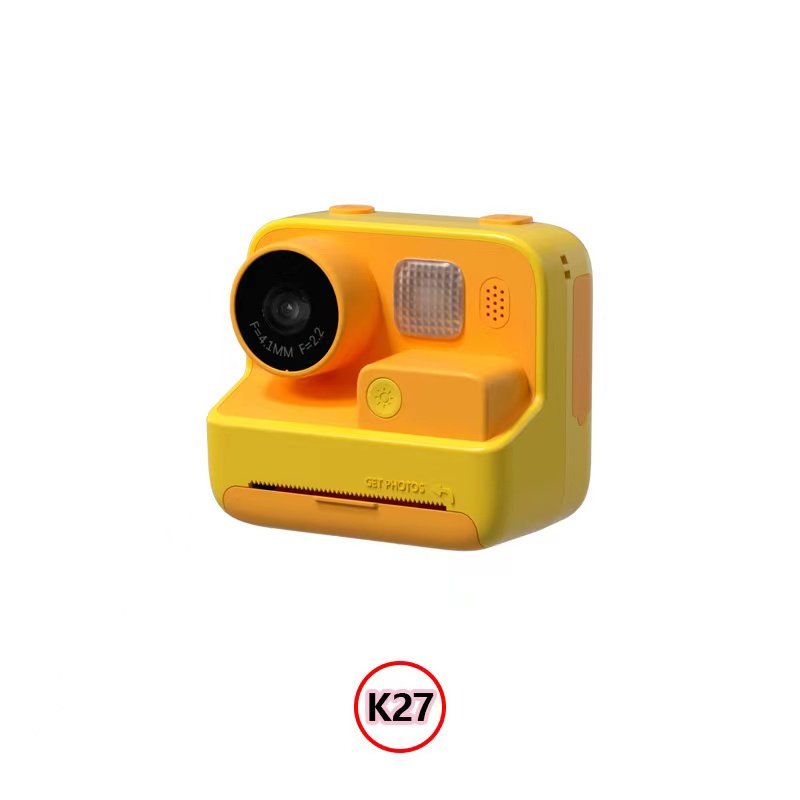 K27 High quality Mini Printing Camera Gifts Kids 2.0 IPS Screen 48 MP HD Instant Picture Camera For Girls Boys