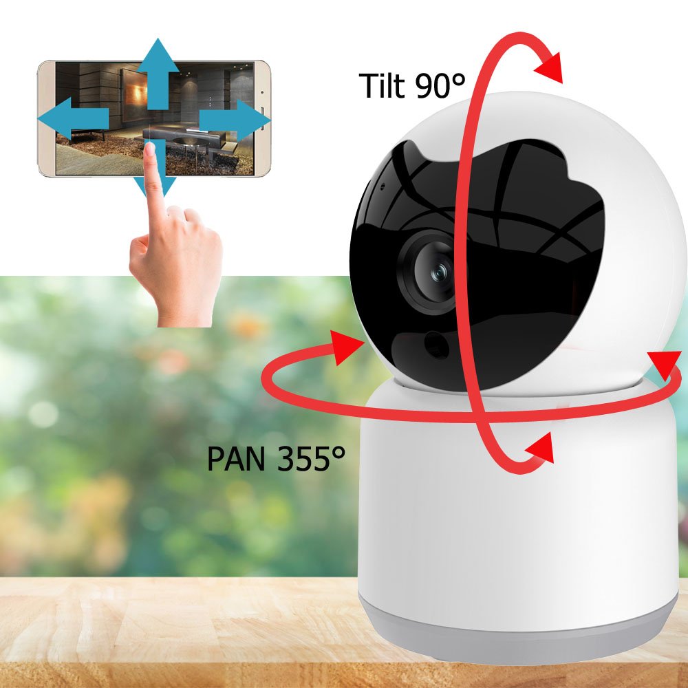 2024 Hot Seller Indoor Night VIsion Two Way Audio Tuya Smart 2MP 1080N WiFi Mini Network CCTV Camera PST-C10A-2MP