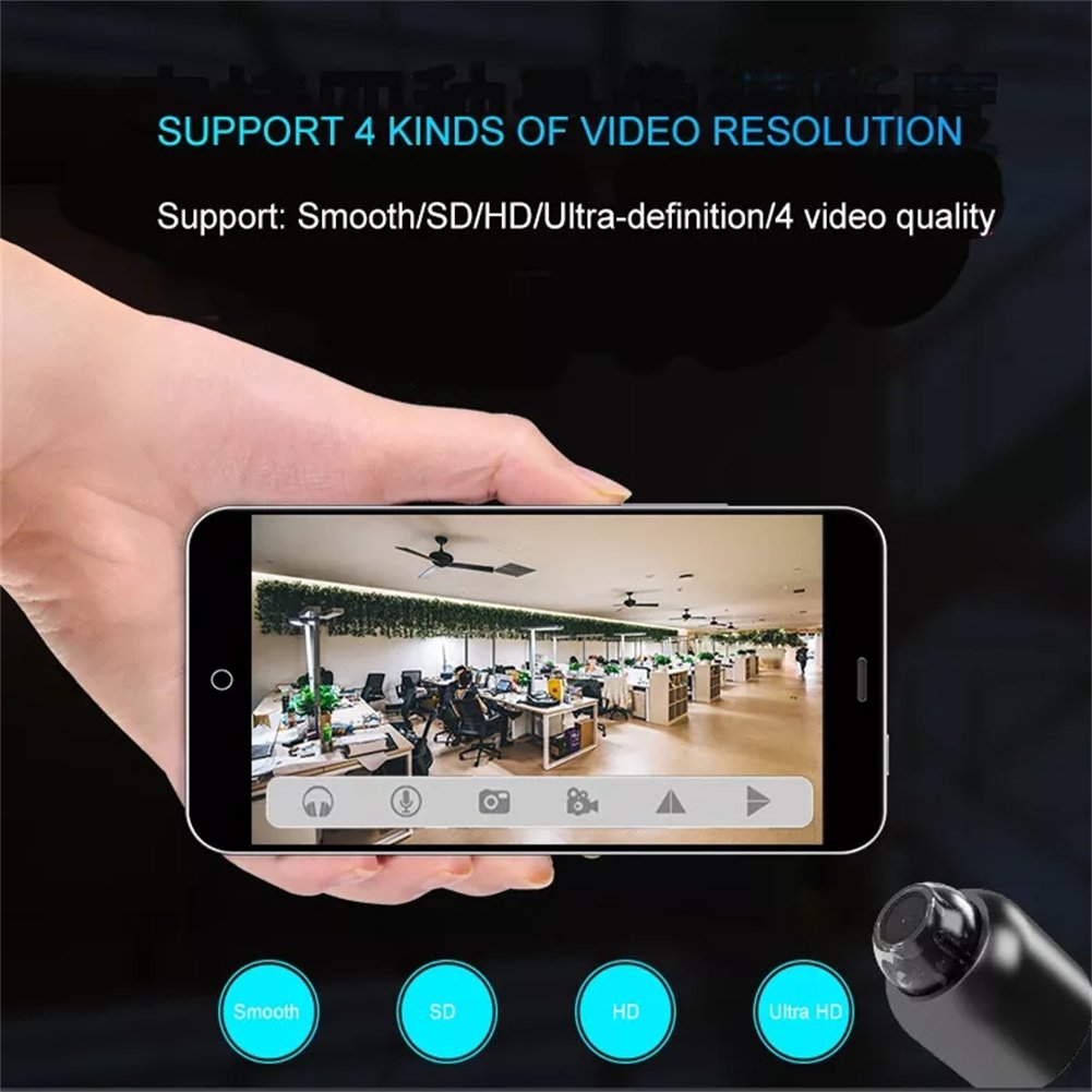 X5 Mini Camera 1080P Wifi Camera Clear Night Vision Lightweight Portable Premium Cams Motion Detection Surveillance Camera