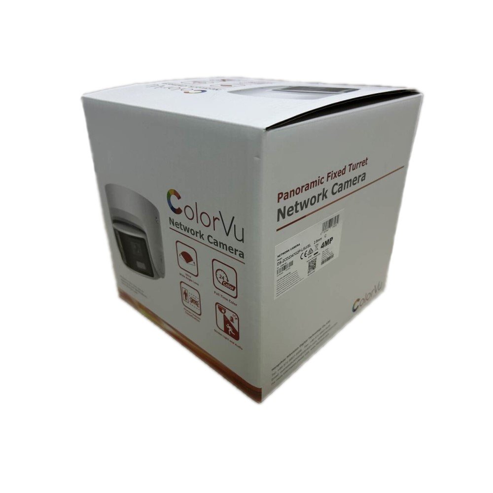 HIK 4 MP Panoramic ColorVu Fixed Turret Network Camera DS-2CD2347G2P-LSU/SL