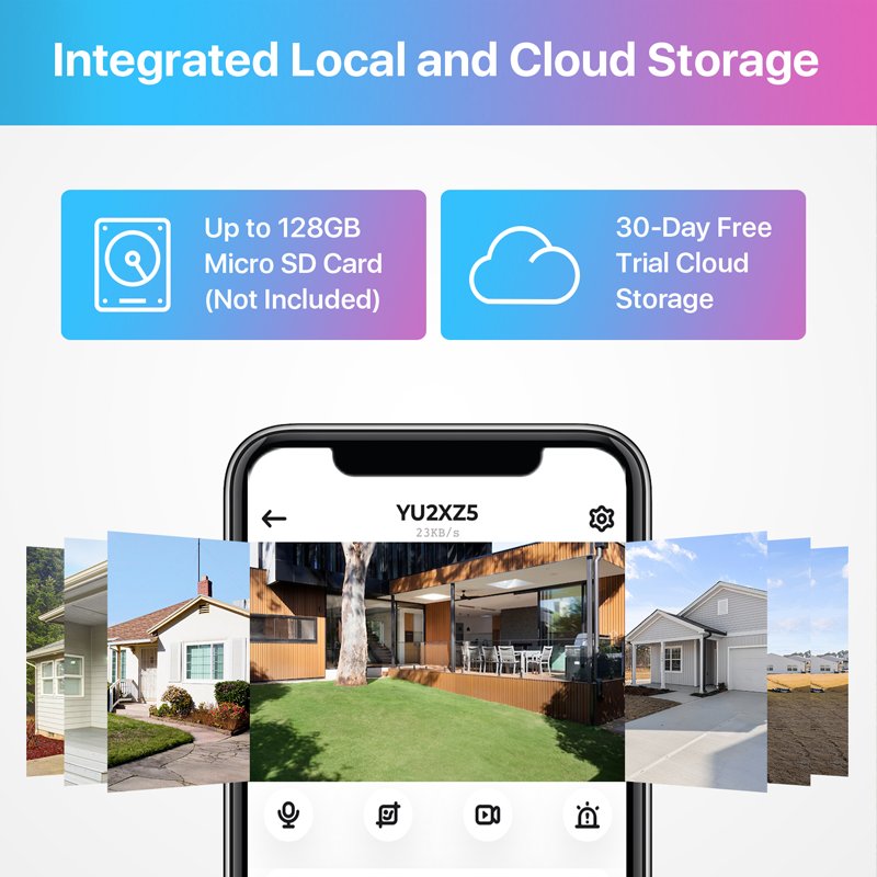 AI Security 3MP Solar Power AI TeChnology Mini Camera Home Security H.265 3MP Solar Powered Two-Way Audio Intercom Camera