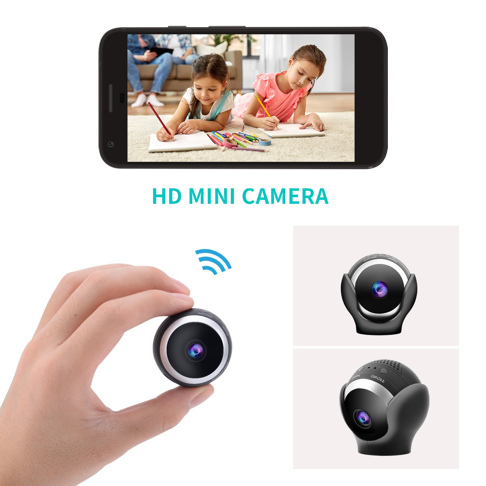KM011080p Ip Camera Wireless Security Mini Camcorders Video Mini Camera WIFI HD Camera Night Vision