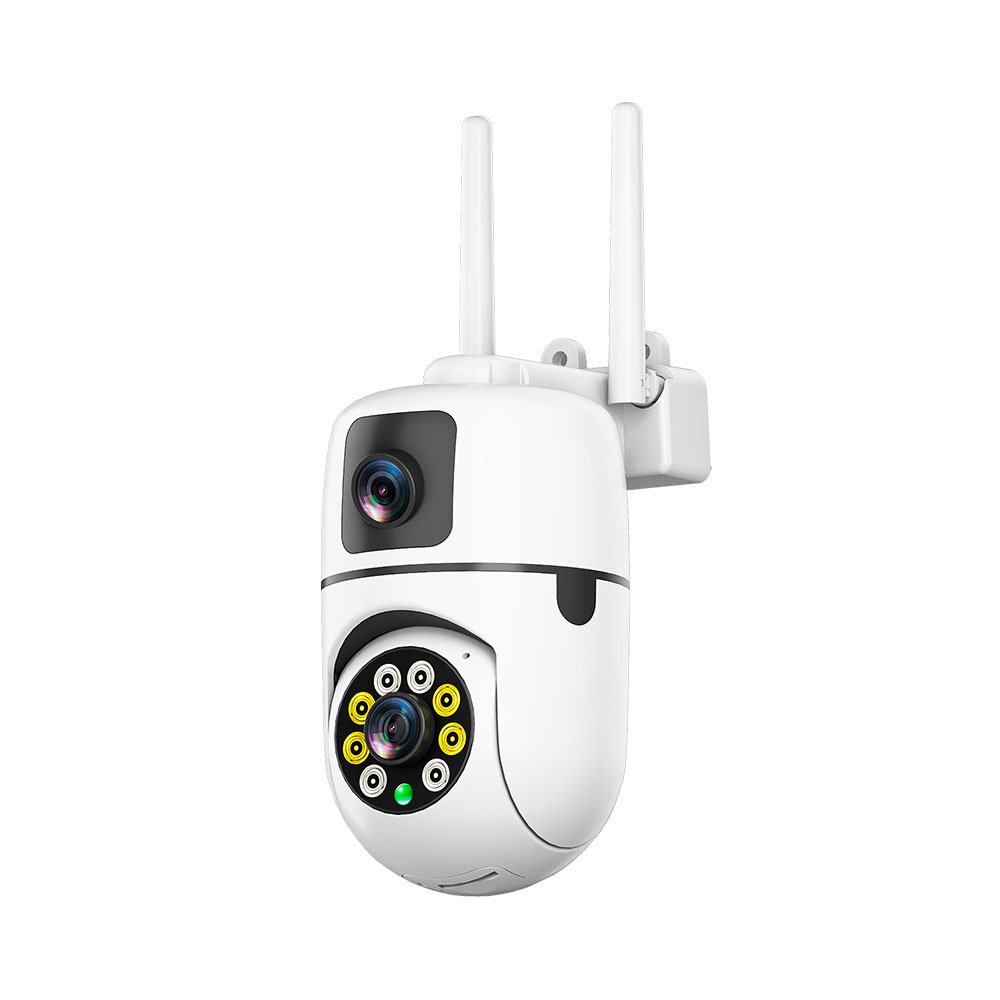 Audube V380 pro 4MP Dual Lens Dual Screens Motion Detection Two Way Audio Security Wireless Wifi Outdoor Ptz Cctv IP Camera