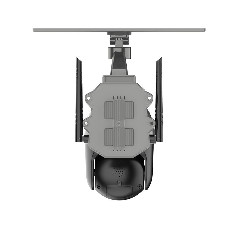 Hot Sale 2MP 4G Sim Card Outdoor Black+Gray Shoot Trail Security Network Camera Solar Battery 5200mAh PTZ i-Cam+ Ubox app