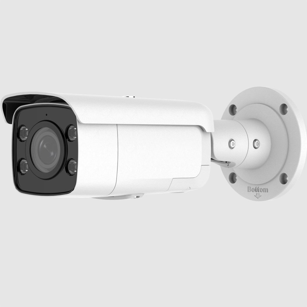 DS-2CD2T87G2-LSU/SL HIK 8MP ColorVu Strobe Light and Audible Warning Fixed Bullet Network Camera Two way audio IP camera