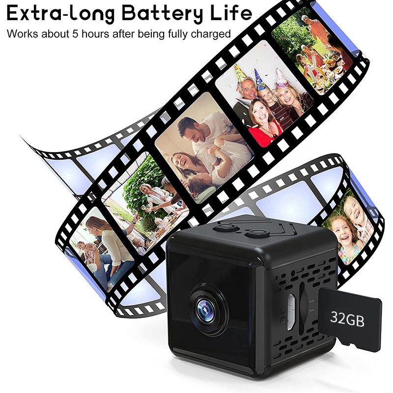 Hot sell X6D 4K 1080P night vision wireless camera home security network surveillance outdoor mini HD action camera