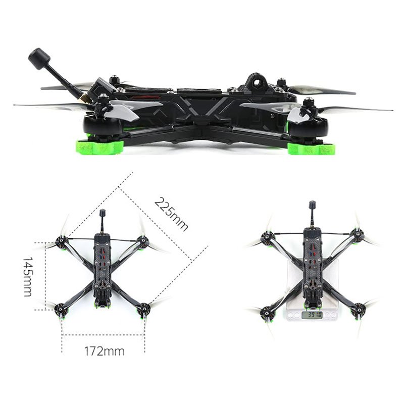 iFlight Nazgul new upgrade Evoque F5X 6S HD FPV Drone BNF BLITZ e55 esc vista camera and vtx with m8q-5883-GPS uav accessories