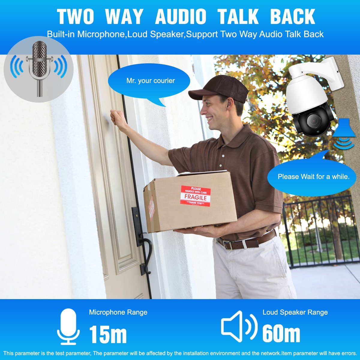 HD 4K IP POE PTZ IP Camera AI Humanoid Auto Tracking 8MP Two Way Audio SD Card Slot CCTV Security