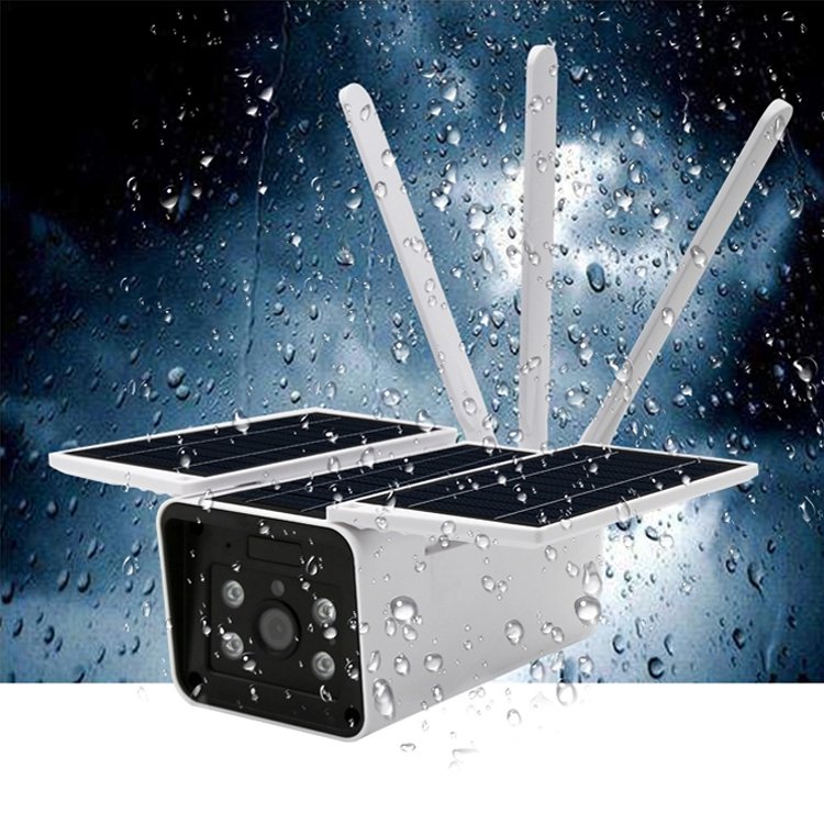 Smart solar security camera outdoor wifi night vision surveillance wireless network cctv ip camera hd infrared camera for sale