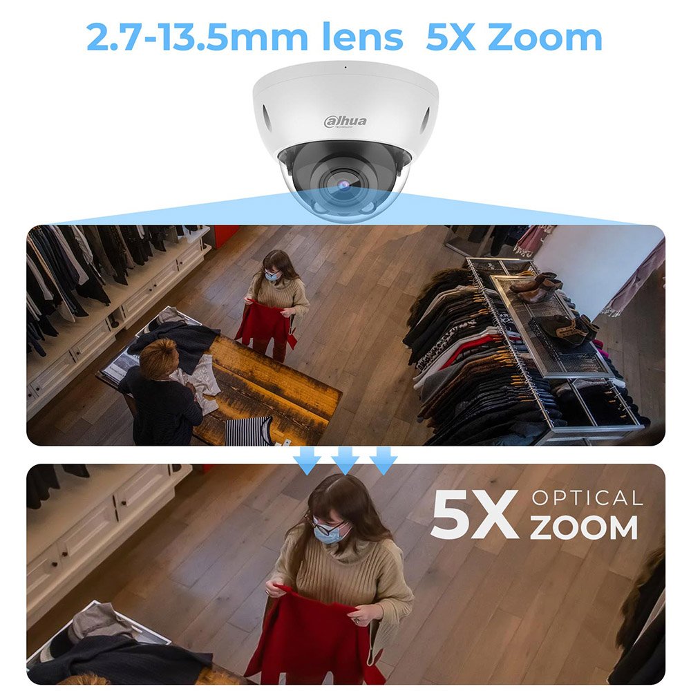 Oem Dahua 4mp 5mp 8mp 4K Full Color Dome Turret Bullet PoE IP Cctv Kit Wireless Security CCTV Network Camera