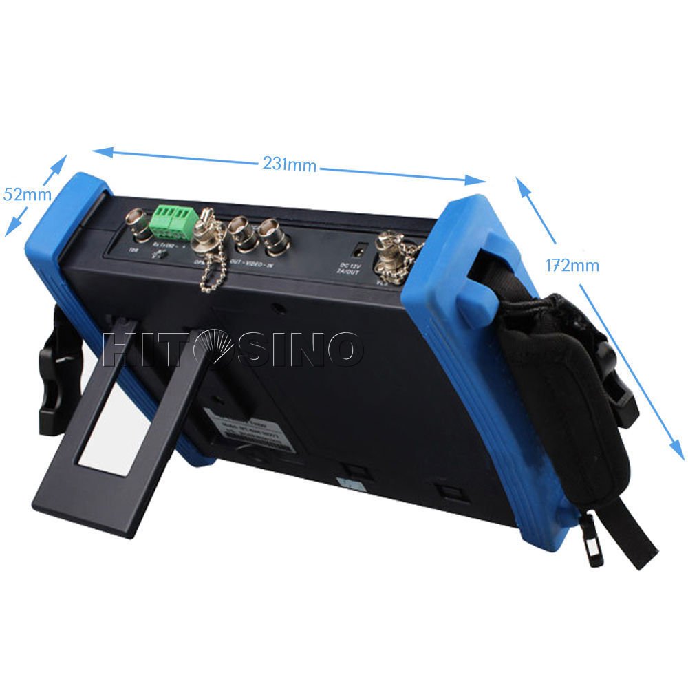 8600 Series IPC Tester CCTV Tester Coaxial IP Analog PTZ Camera Test Monitor
