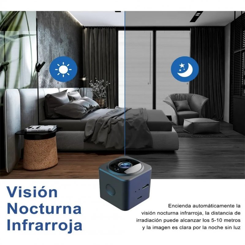 Smart Tracking Night HD Small Body Security Wireless Camera Two-way intercom WiFi Mini Camera