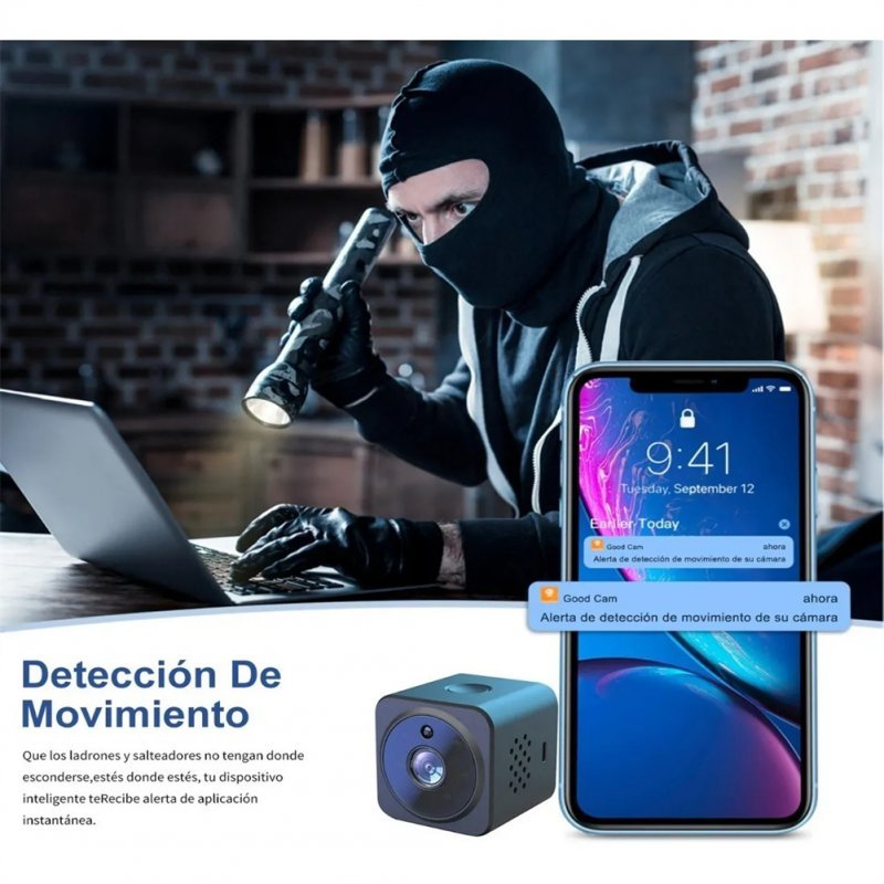 Smart Tracking Night HD Small Body Security Wireless Camera Two-way intercom WiFi Mini Camera