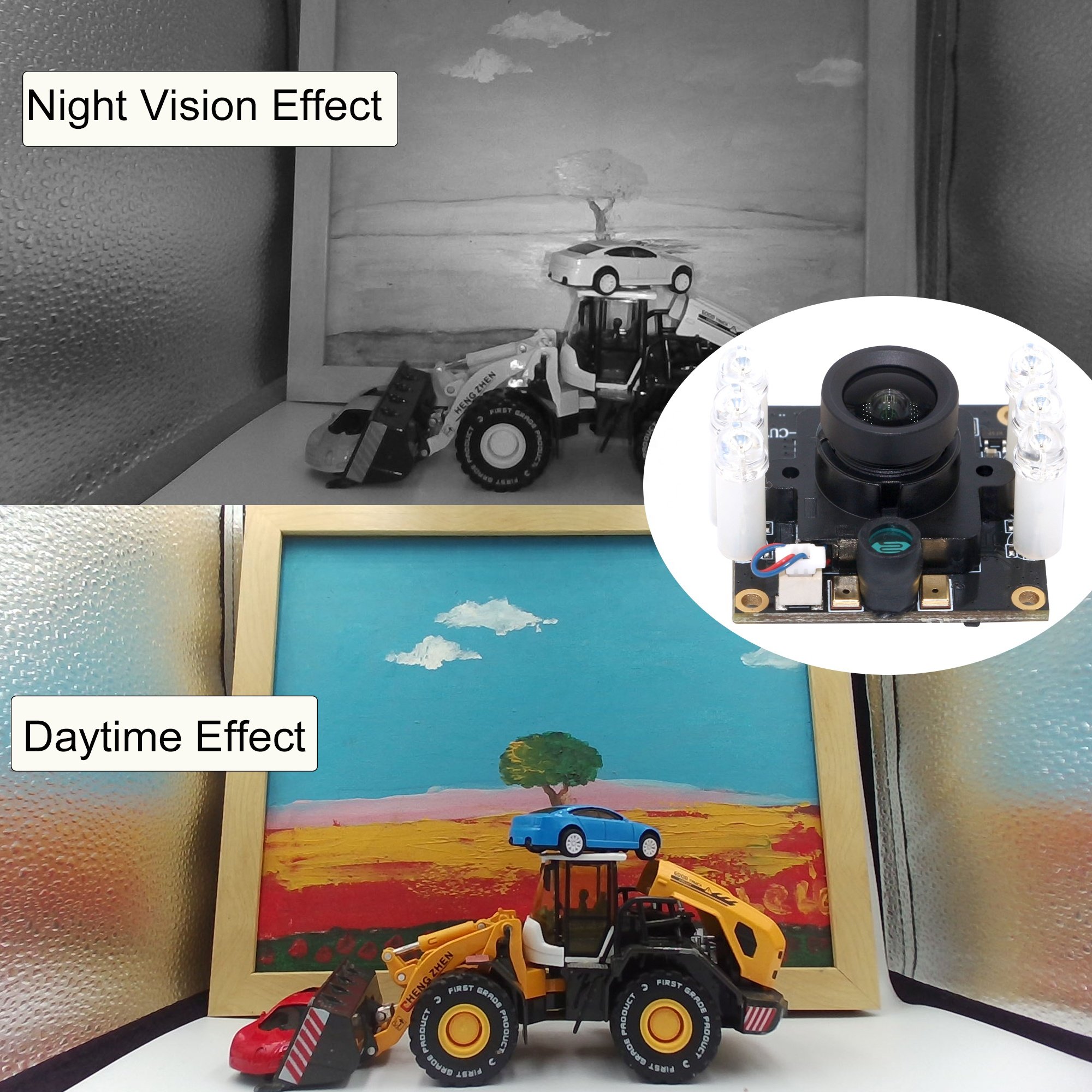 OEM HD 1080p 30fps IR-CUT night vision recorder OV2735 2MP infrared light USB mini camera module with microphone