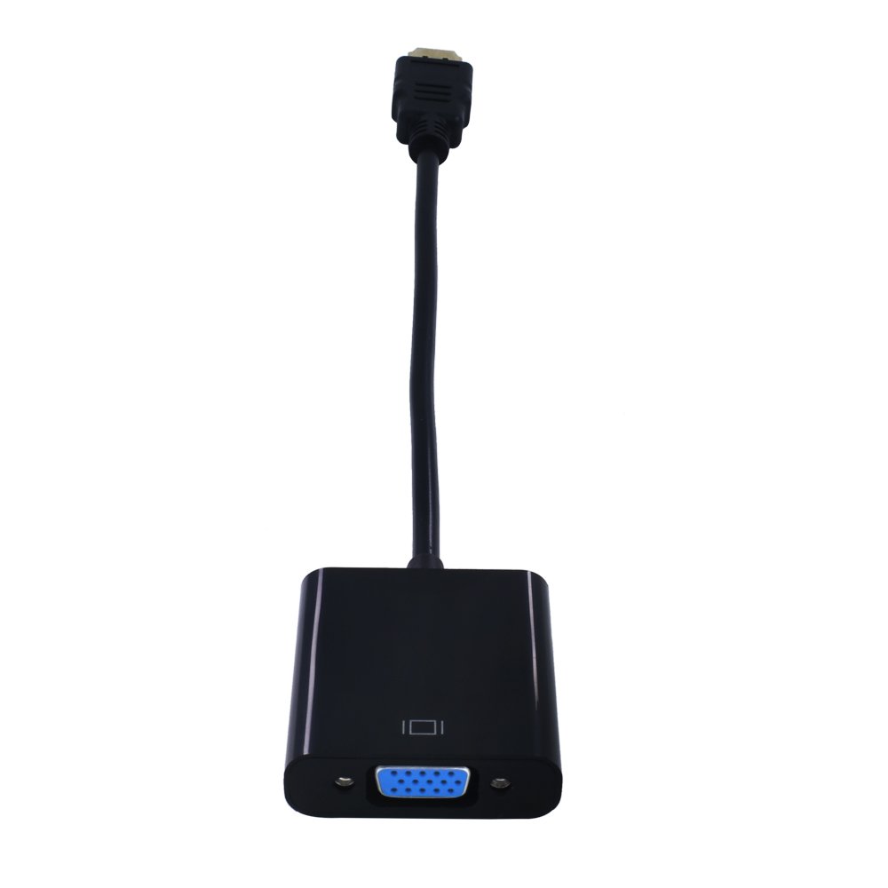 1080P Digital to Analog Converter Cable for PC Laptop HDMI-compatible to VGA Adapter Cable