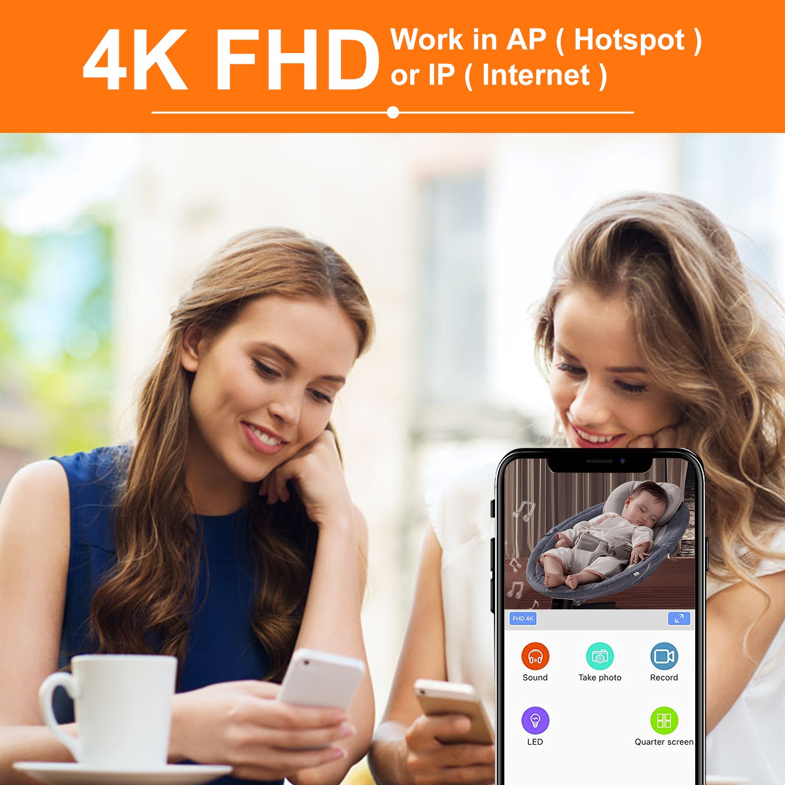 Hot Sales 1080p 2MP Hd Wireless Wifi mini Module camera micro camera security camera