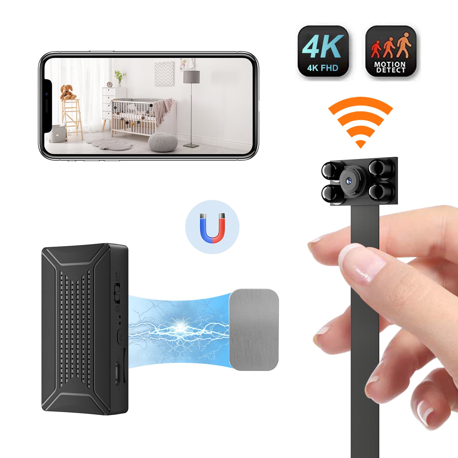 Hot Sales 1080p 2MP Hd Wireless Wifi mini Module camera micro camera security camera