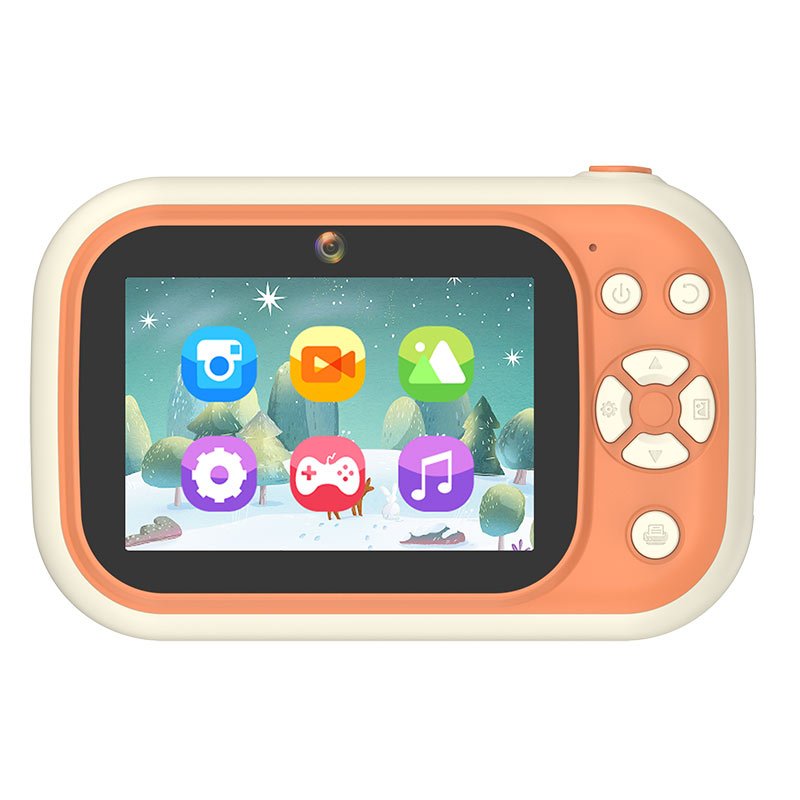 1080P Full Hd Kids Camera Mini Digital Instant Print Camera