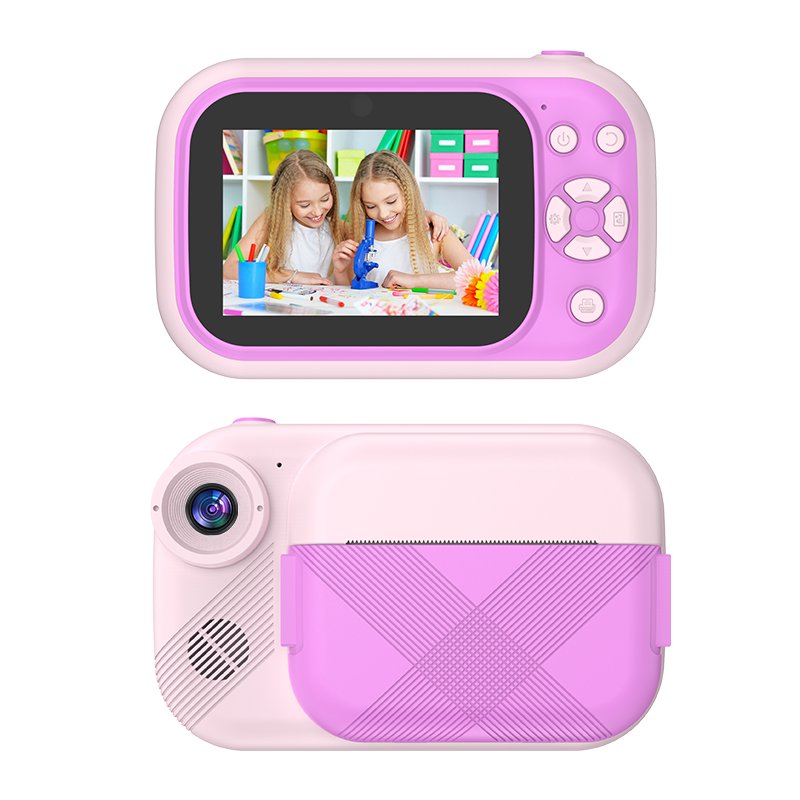 1080P Full Hd Kids Camera Mini Digital Instant Print Camera