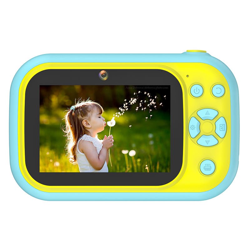1080P Full Hd Kids Camera Mini Digital Instant Print Camera