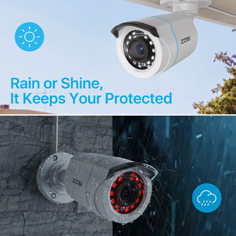 8CH 2MP Full HD Outdoor Waterproof Bullet Camera DVR Kit Home Security CCTV System Cctv Camera Kit