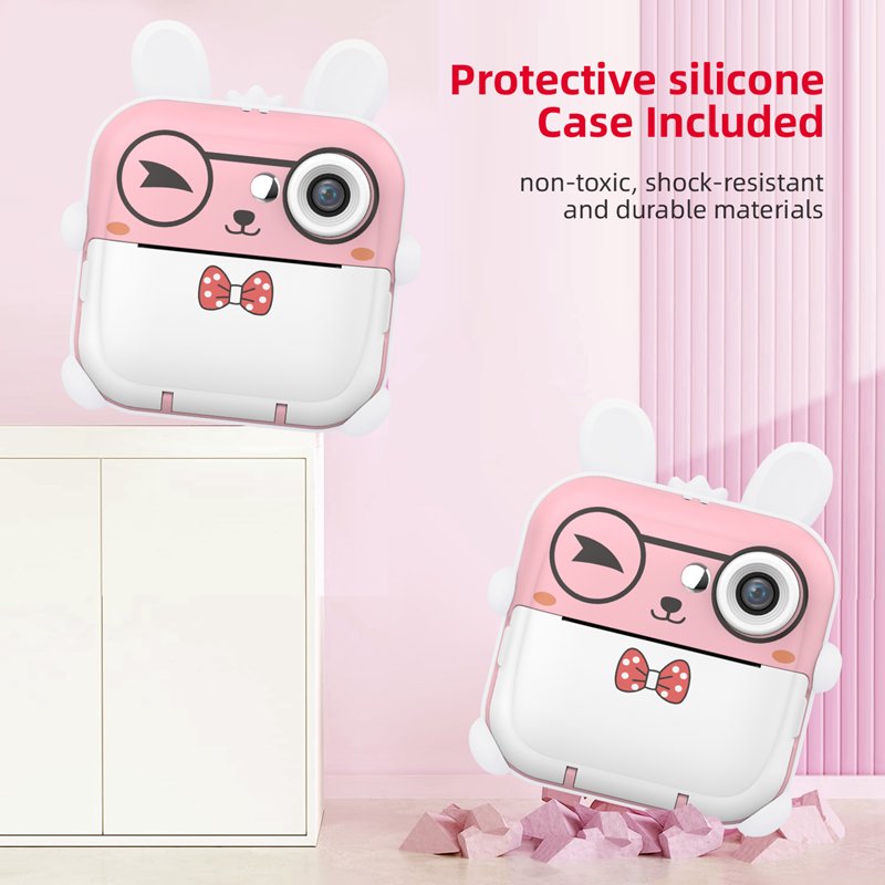 Manufacturer Cheap Children Instant Print Camera For Kids HD Mini Camera With Thermal Photo Paper Digital Instant Print Camera