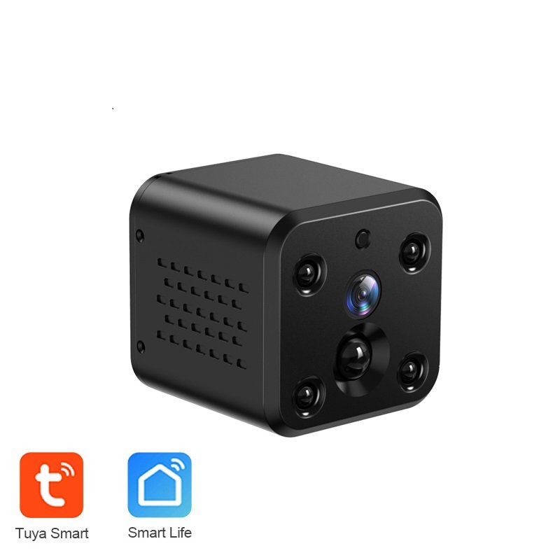 2023 tuya smartlife wifi mini size 1080p 2 mega pixel two audio motion detection wireless mini camera